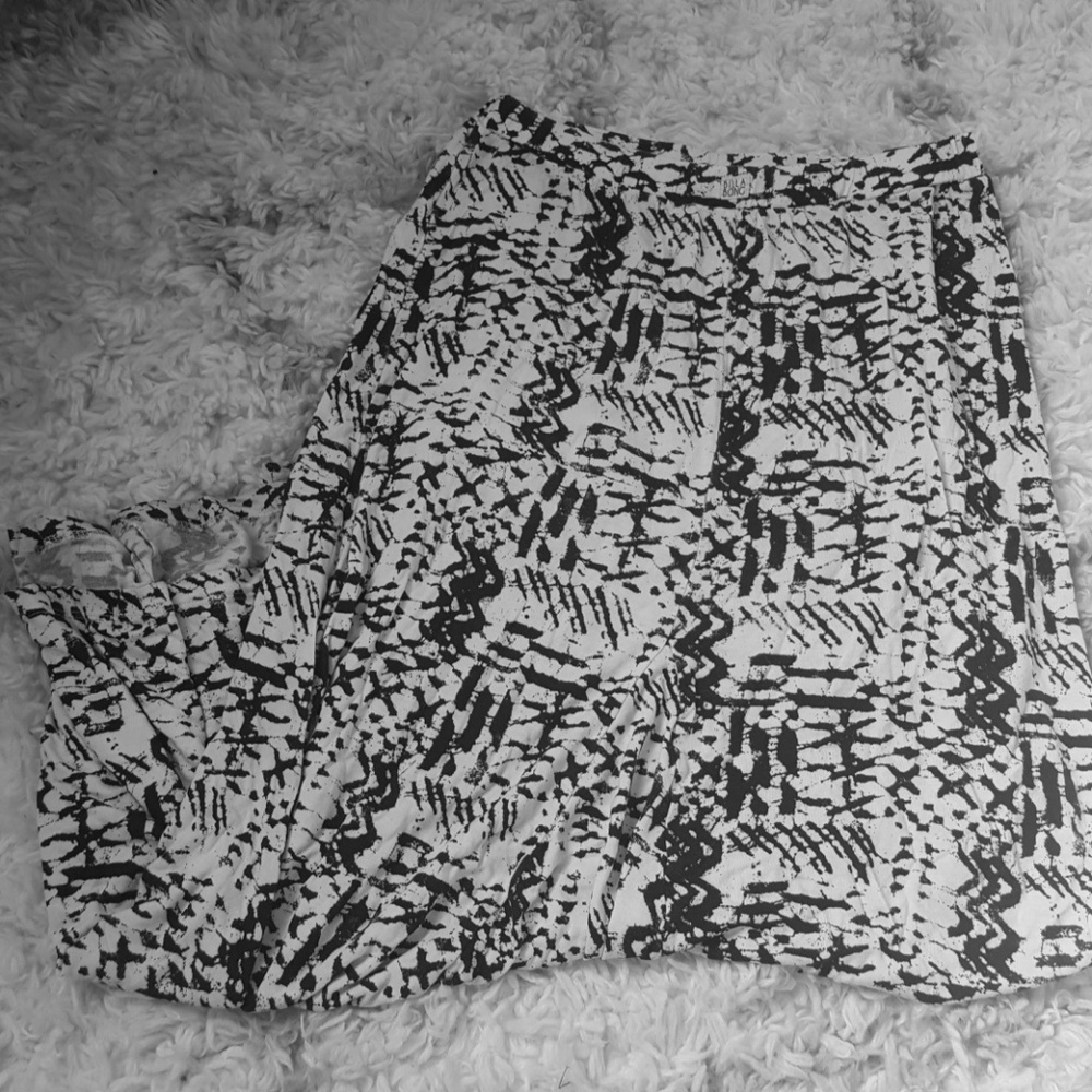 Ankle-length Flowy Skirt